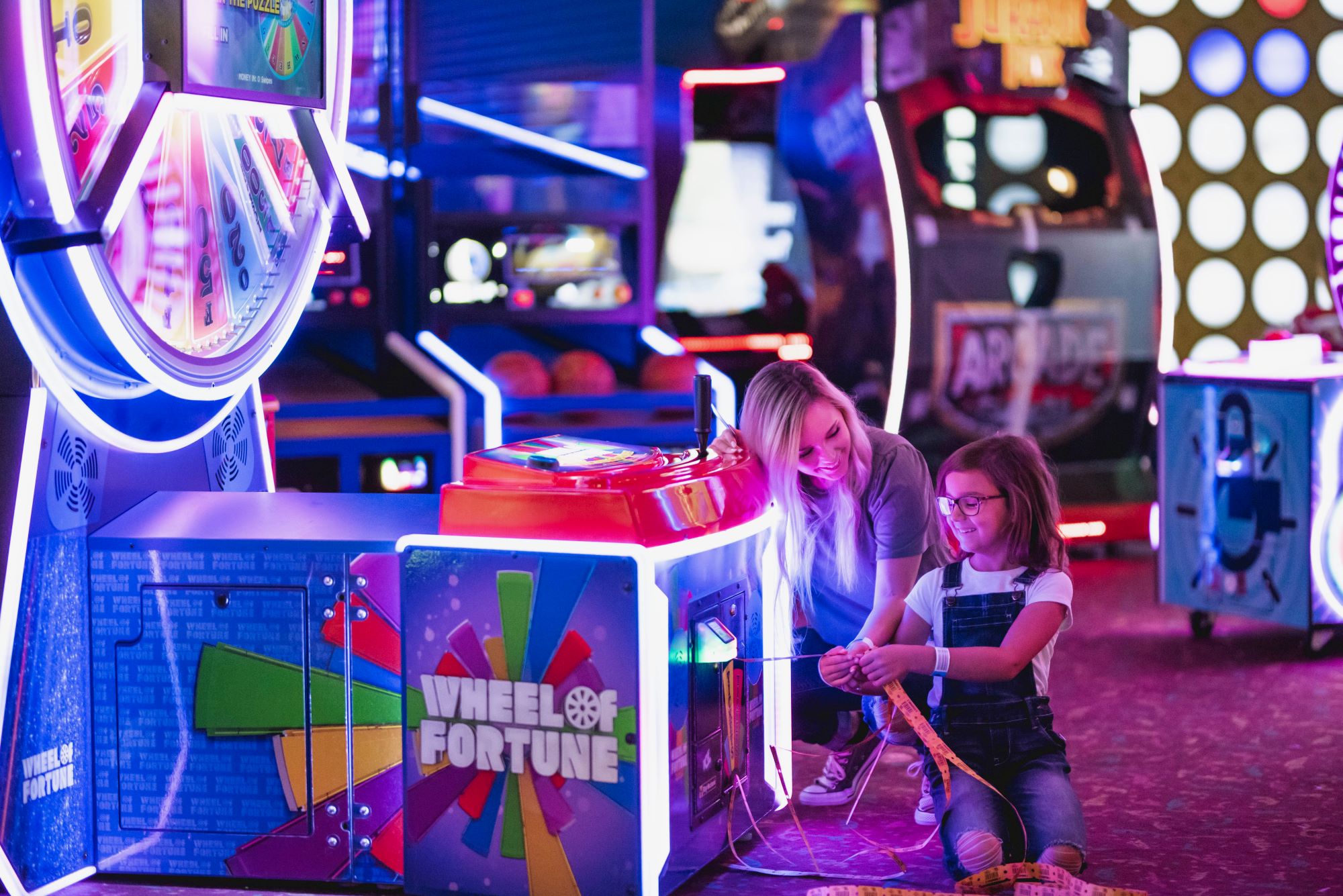 Arcade at Celebration Station in Mesquite, TX